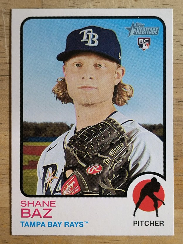 2022 Topps Heritage #161 Shane Baz RC