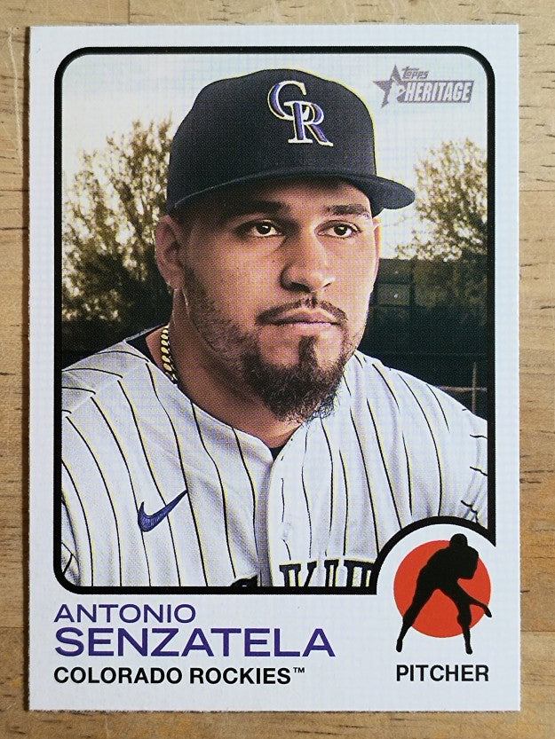 2022 Topps Heritage #162 Antonio Senzatela