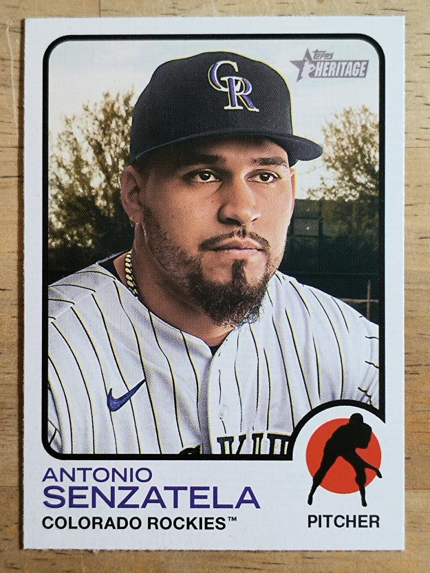 2022 Topps Heritage #162 Antonio Senzatela