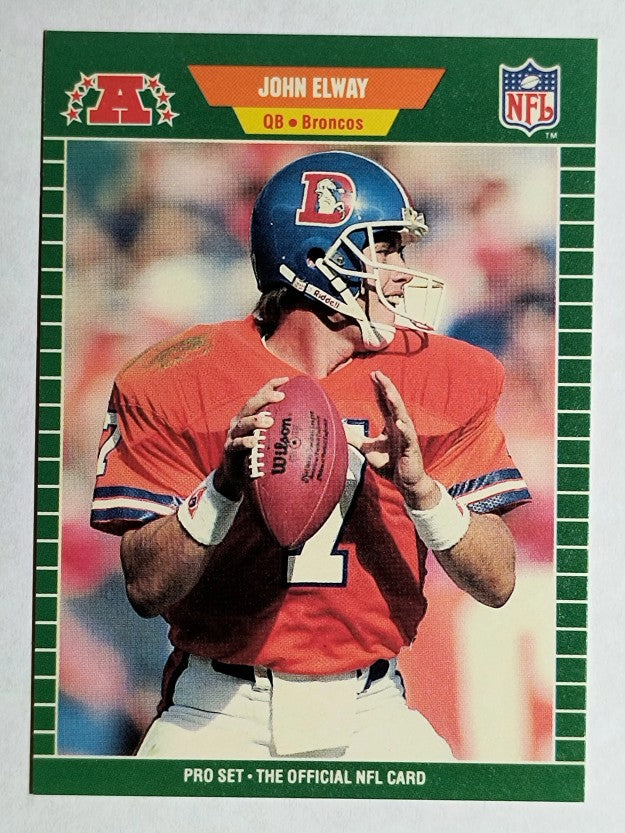 1989 Pro Set #100B John Elway TRADE