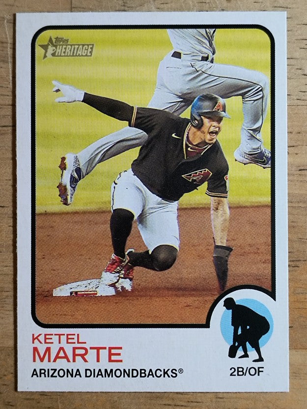 2022 Topps Heritage #163 Ketel Marte