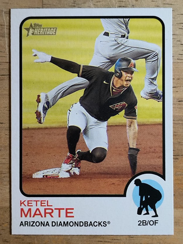 2022 Topps Heritage #163 Ketel Marte