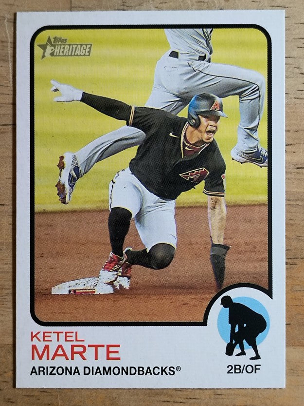 2022 Topps Heritage #163 Ketel Marte