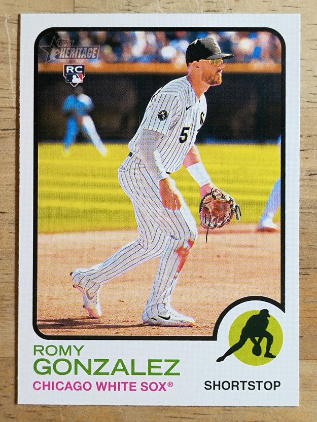 2022 Topps Heritage #164 Romy Gonzalez RC