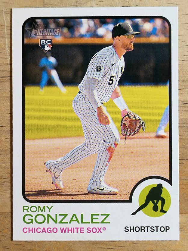 2022 Topps Heritage #164 Romy Gonzalez RC