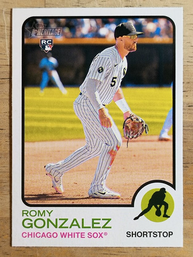 2022 Topps Heritage #164 Romy Gonzalez RC