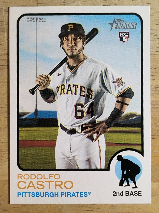 2022 Topps Heritage #165 Rodolfo Castro RC