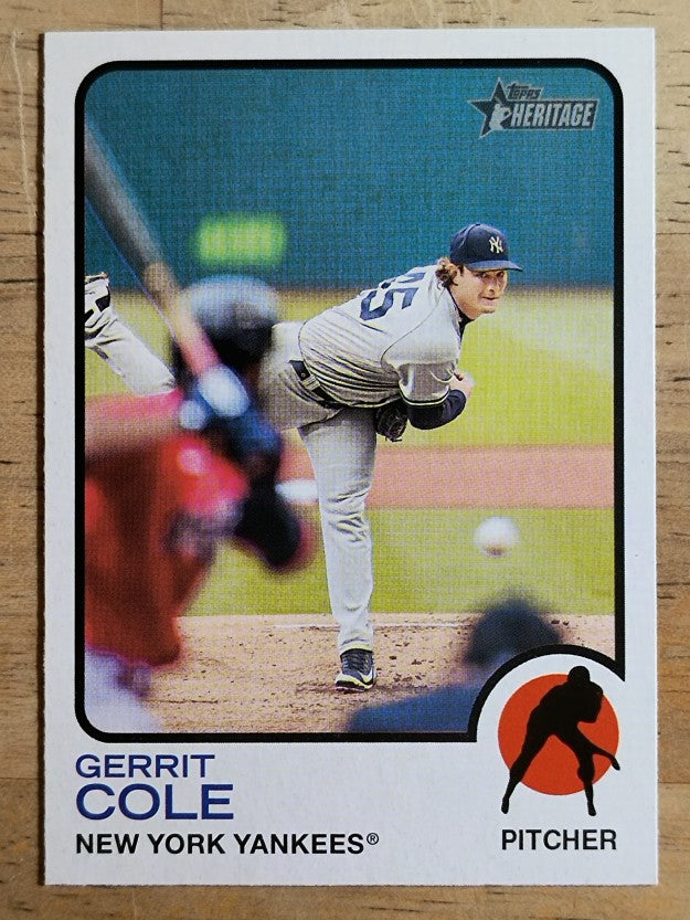 2022 Topps Heritage #166 Gerrit Cole