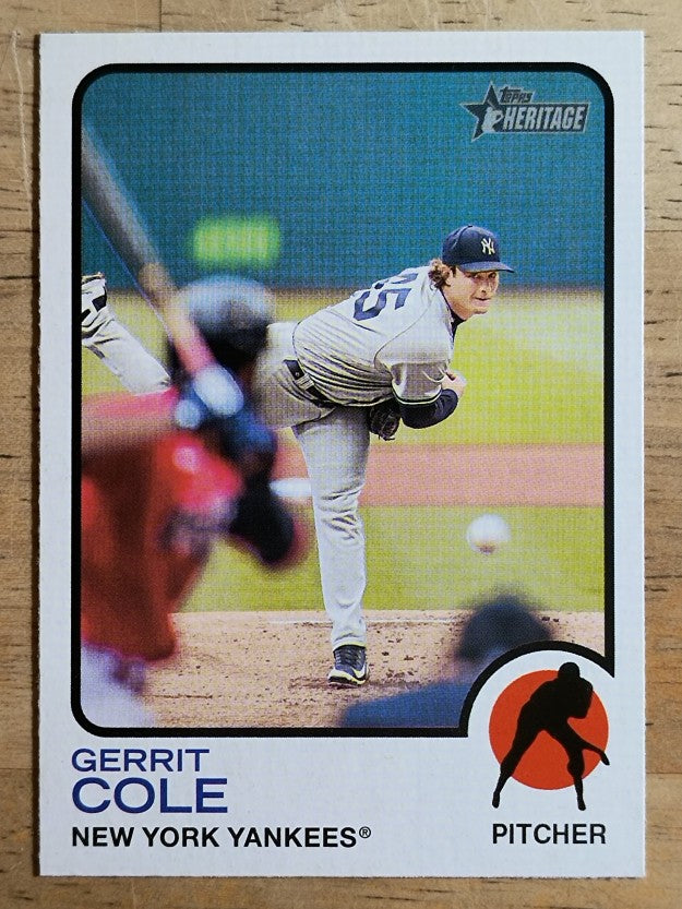 2022 Topps Heritage #166 Gerrit Cole