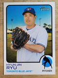 2022 Topps Heritage #168 Hyun-Jin Ryu