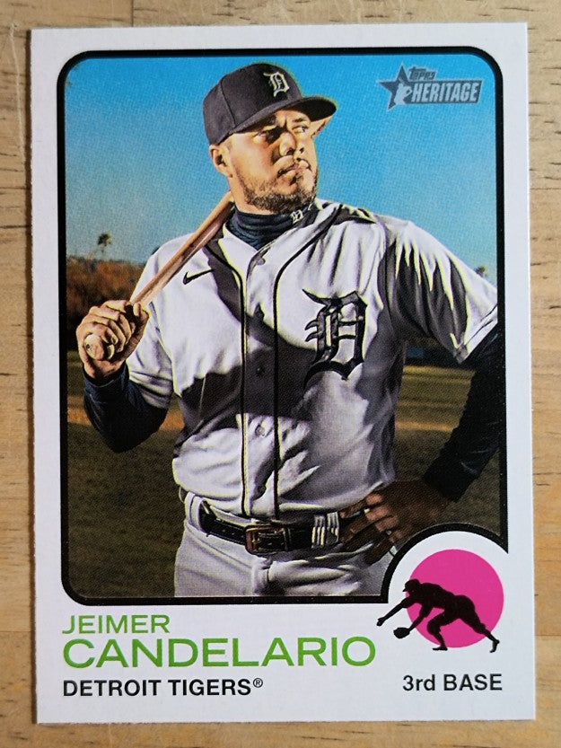 2022 Topps Heritage #170 Jeimer Candelario