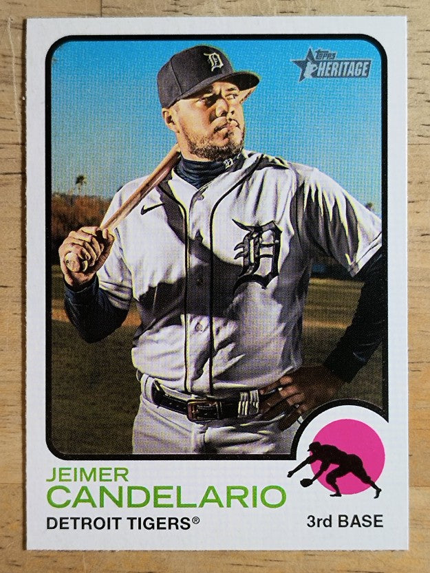 2022 Topps Heritage #170 Jeimer Candelario
