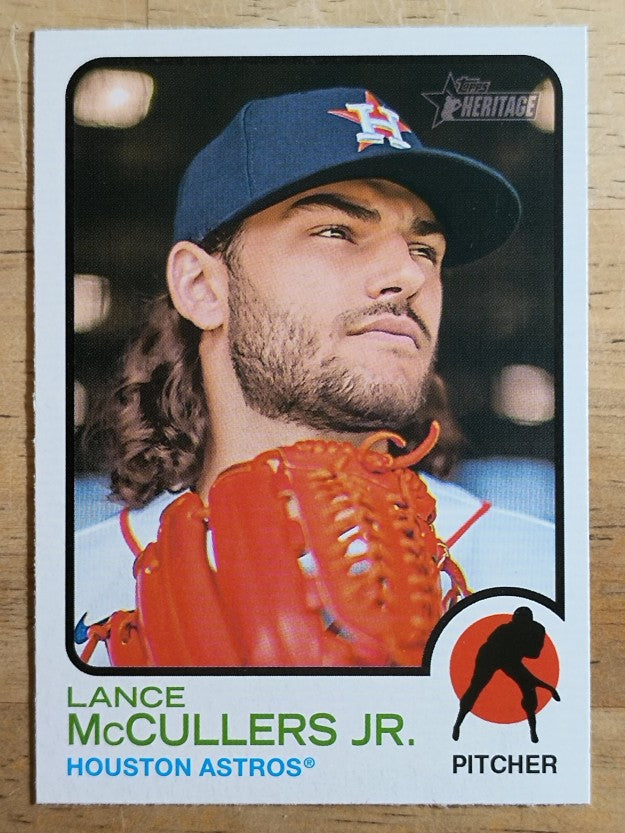 2022 Topps Heritage #171 Lance McCullers Jr.