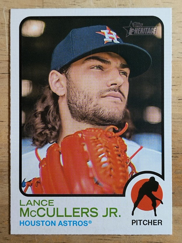 2022 Topps Heritage #171 Lance McCullers Jr.