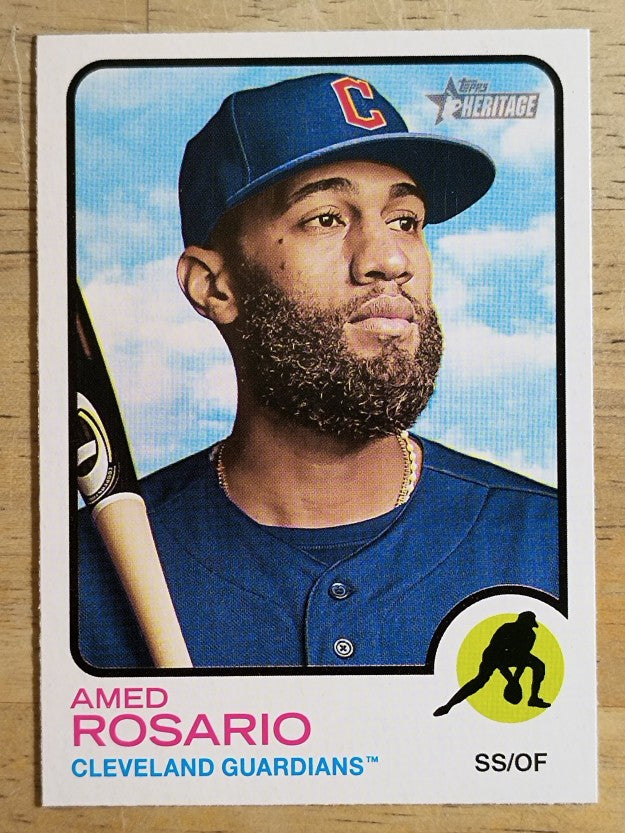 2022 Topps Heritage #172 Amed Rosario