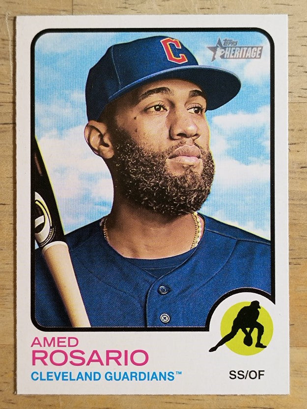 2022 Topps Heritage #172 Amed Rosario