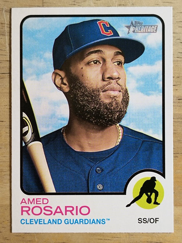 2022 Topps Heritage #172 Amed Rosario