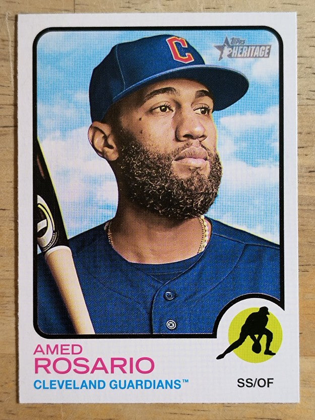 2022 Topps Heritage #172 Amed Rosario