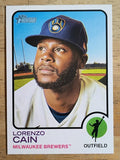 2022 Topps Heritage #174 Lorenzo Cain
