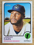 2022 Topps Heritage #174 Lorenzo Cain