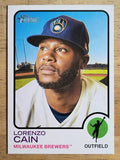 2022 Topps Heritage #174 Lorenzo Cain