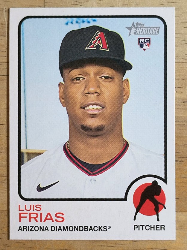 2022 Topps Heritage #175 Luis Frias RC