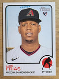 2022 Topps Heritage #175 Luis Frias RC