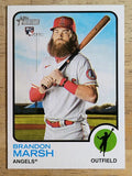 2022 Topps Heritage #176 Brandon Marsh RC