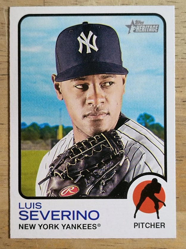2022 Topps Heritage #177 Luis Severino