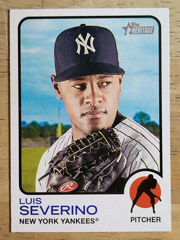 2022 Topps Heritage #177 Luis Severino
