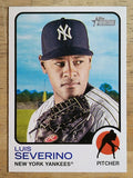 2022 Topps Heritage #177 Luis Severino