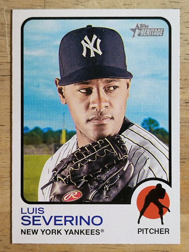 2022 Topps Heritage #177 Luis Severino
