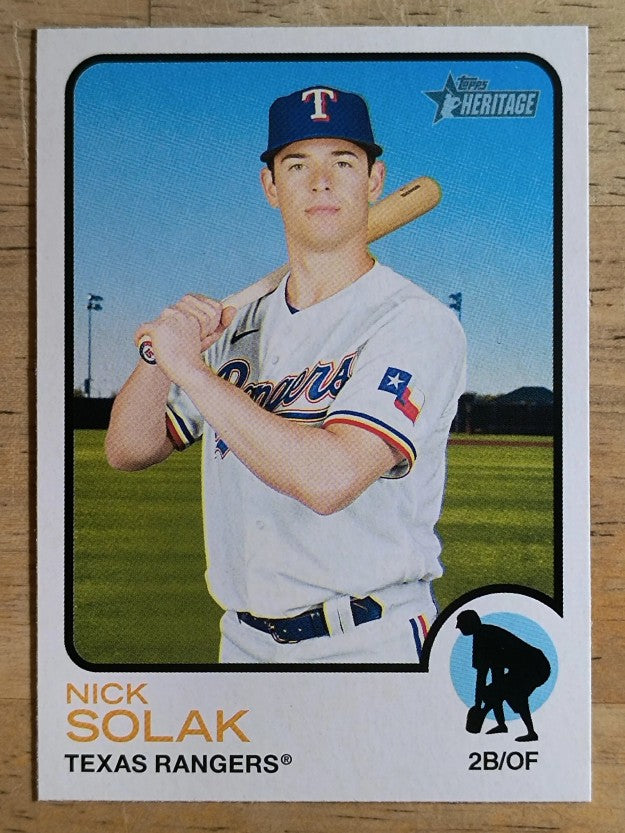 2022 Topps Heritage #183 Nick Solak