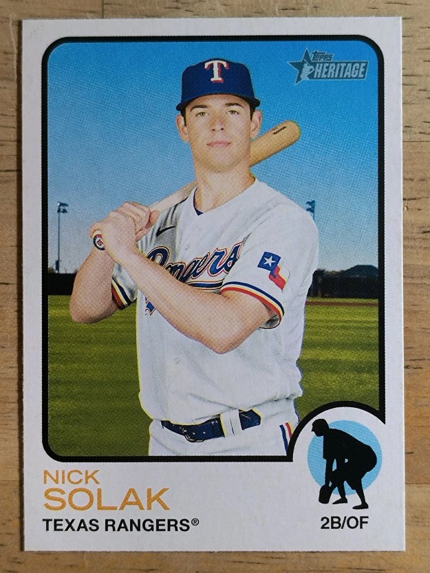 2022 Topps Heritage #183 Nick Solak