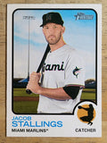 2022 Topps Heritage #184 Jacob Stallings