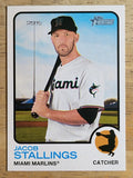 2022 Topps Heritage #184 Jacob Stallings