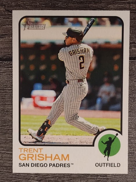 2022 Topps Heritage #190 Trent Grisham