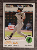 2022 Topps Heritage #190 Trent Grisham