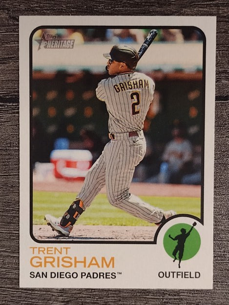 2022 Topps Heritage #190 Trent Grisham