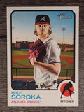 2022 Topps Heritage #194 Mike Soroka