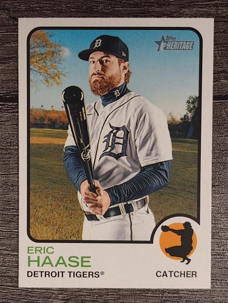 2022 Topps Heritage #195 Eric Haase