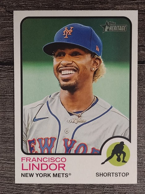 2022 Topps Heritage #196 Francisco Lindor