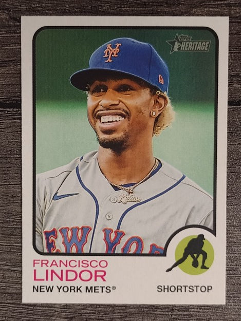 2022 Topps Heritage #196 Francisco Lindor