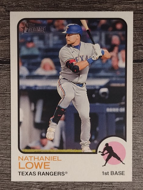 2022 Topps Heritage #197 Nathaniel Lowe