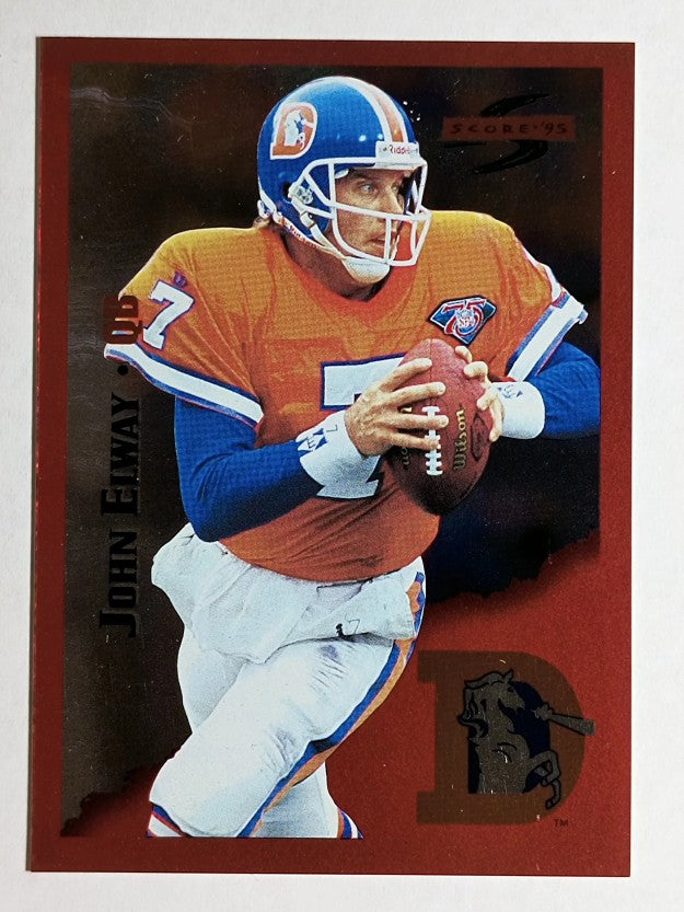 1995 Score Red Siege #32 John Elway