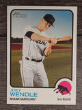 2022 Topps Heritage #198 Joey Wendle