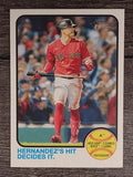 2022 Topps Heritage #201 Kike Hernandez