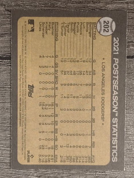2022 Topps Heritage #202 Cody Bellinger