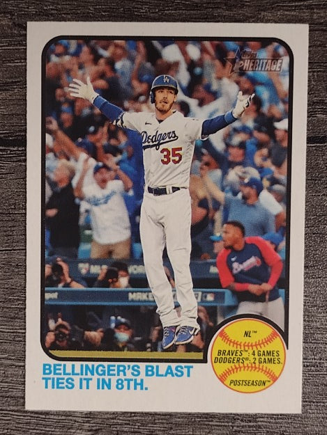2022 Topps Heritage #202 Cody Bellinger