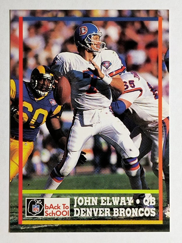 1995 NFL Properties Back to School #2 John Elway/NFL Properties